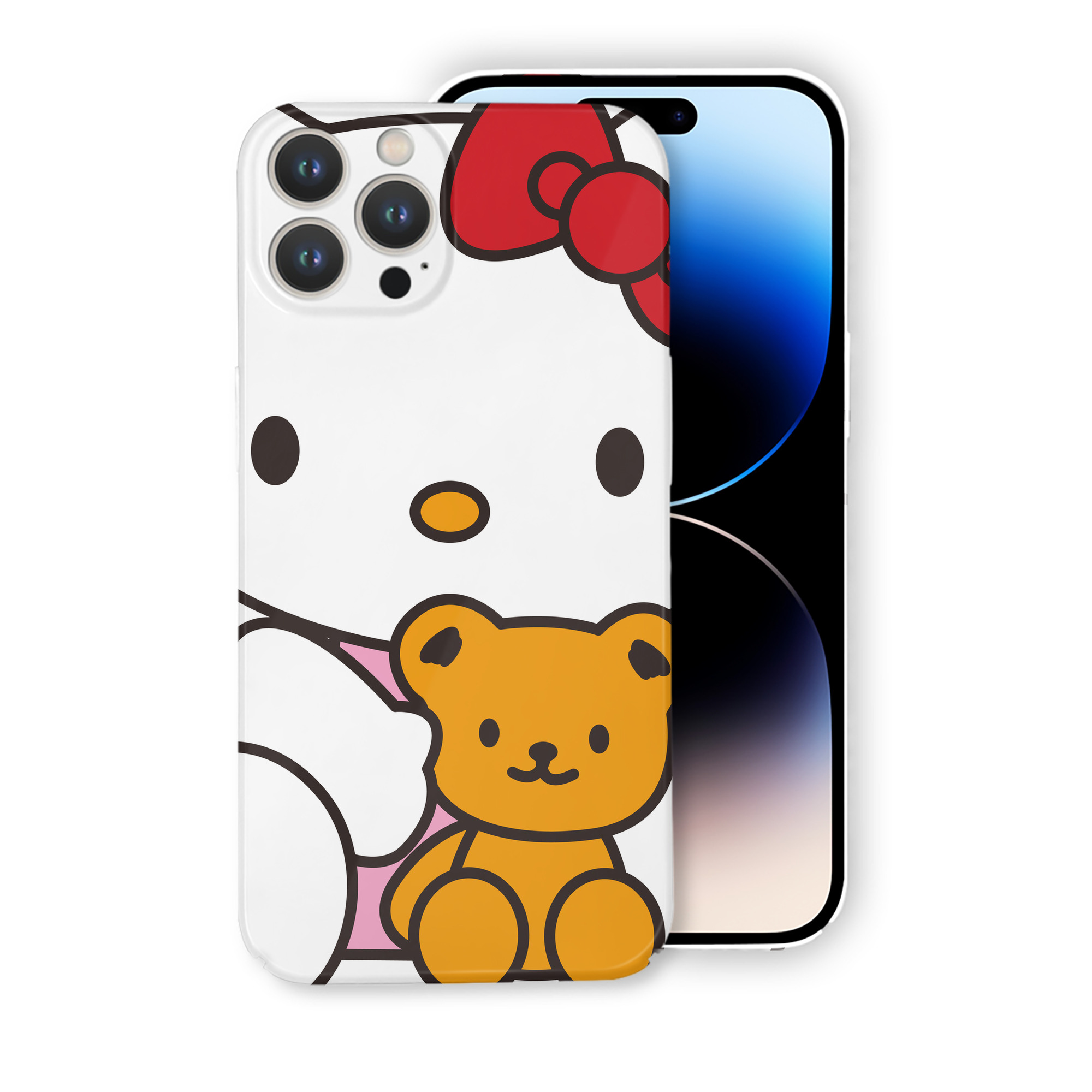 （画像用） Hello Kitty ハローキティ 【iPhone 14シリーズ対応】ハードケース